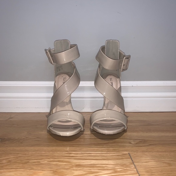 Nude stiletto sandals - Picture 2 of 3